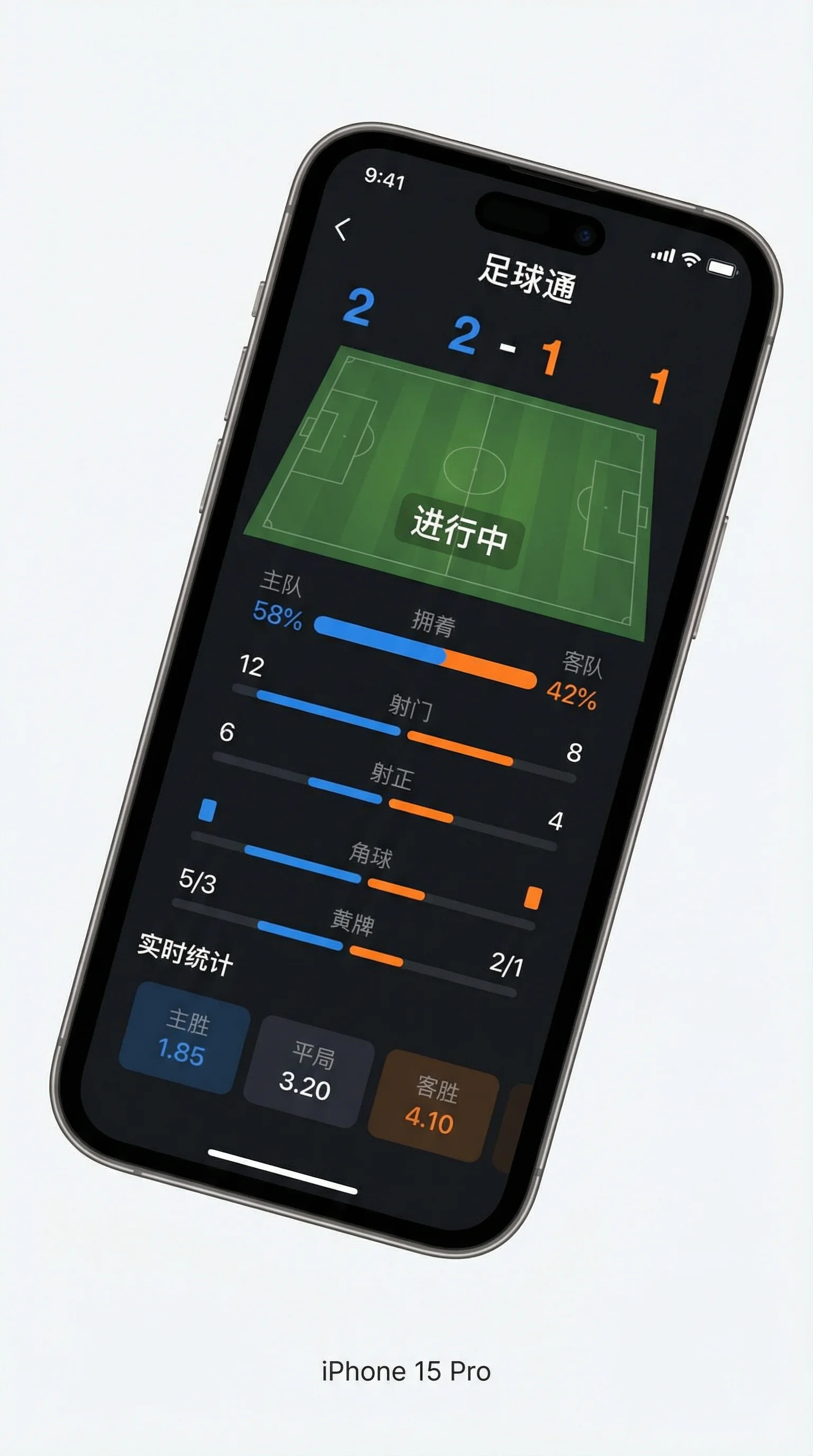 竞彩网APP数据驾驶舱截图 - 电竞世界杯 移动端可视化